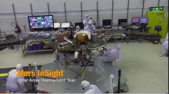 金宇宙，“洞察号”火星上岸探测器开展测试，今年5月将携带张国荣之名起