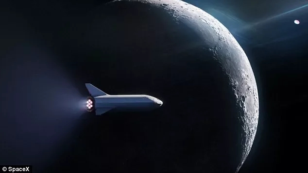 宇宙奇舰泰坦号，明天宣布细节！有人要乘坐SpaceX火箭上演环月之旅了 条约都签了