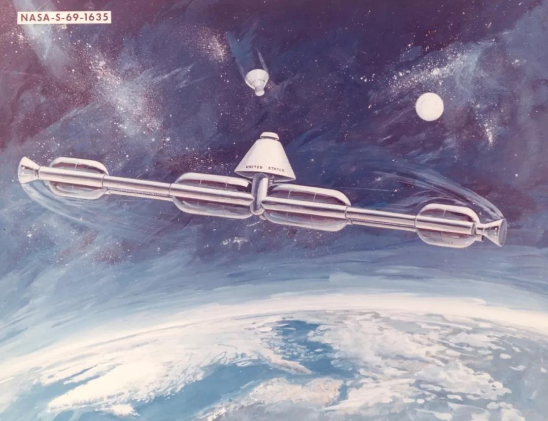 宇宙之谜，人造重力版“星际飞船”设想：通过旋转的部门发生重力