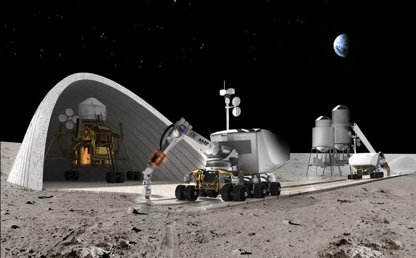 漫威宇宙，科学家拟用激光熔化月表土制作月球基础设施