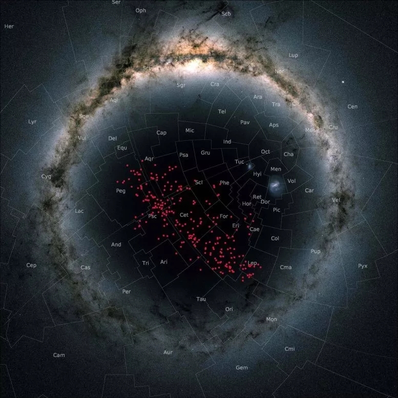 宇宙奥秘，“盖亚”卫星发现一条壮观“星河” 已流淌10亿年