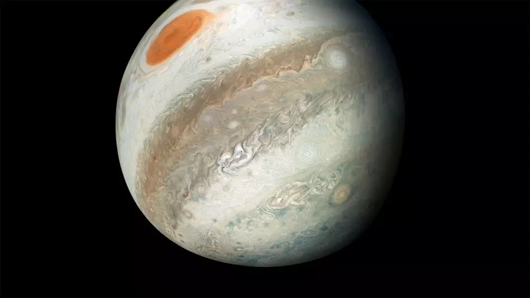 宇宙有多大，木星大红斑最先萎缩 “神色”也悄悄发生改变……
