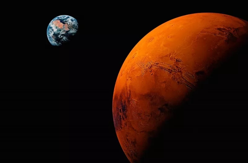 穿越宇宙的少女，你信吗？地球上的生命有可能起源于火星？